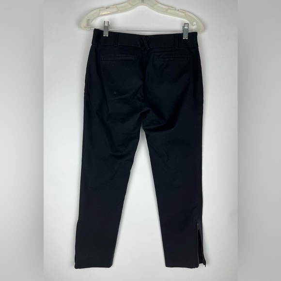 Anthropologie Cartonnier Black Ankle Zip Charlie Trousers - Picture 4 of 8